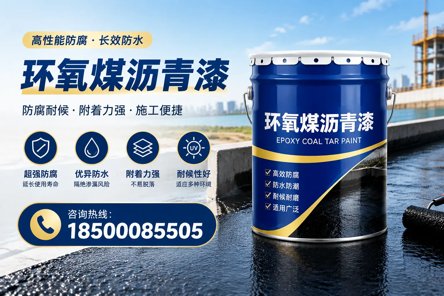 环氧煤沥青漆的优势与应用解析，适合六安企业选择